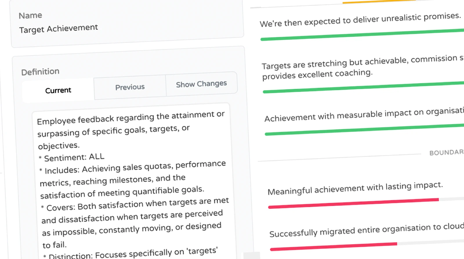 Training the platform's theme banks on a customer's own language